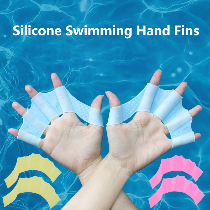 Sports Equipment 5 Years Old - Silicone Swimming Hand Fins Flipper Men