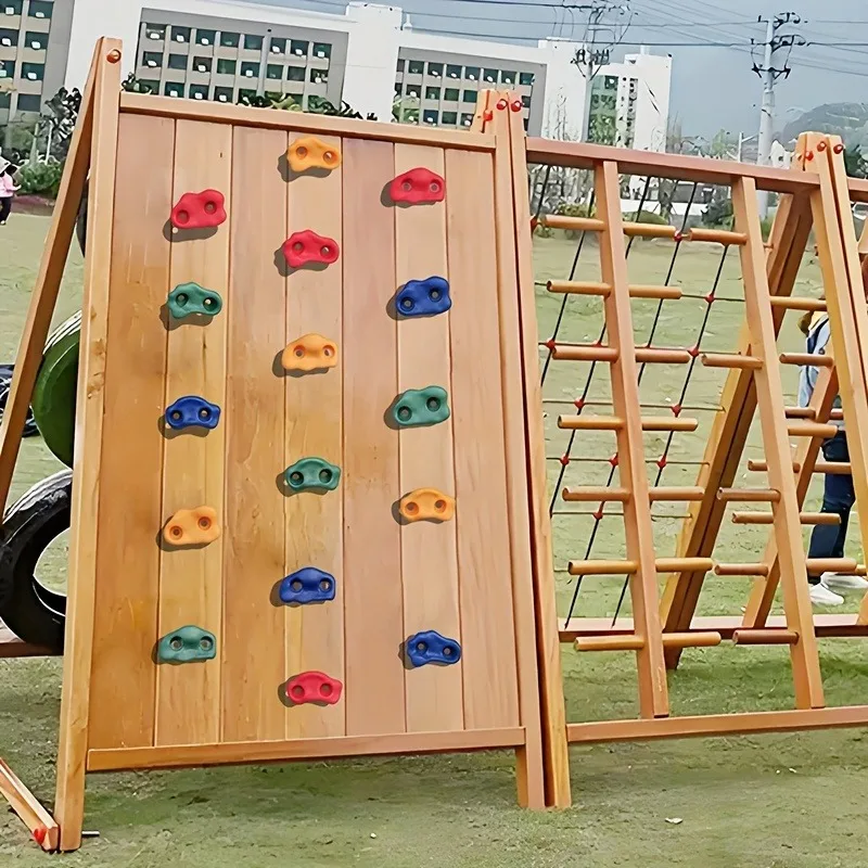 Sports Equipment Stores - Colorful Kids Climbing Wall Holds Multi‑Shaped
