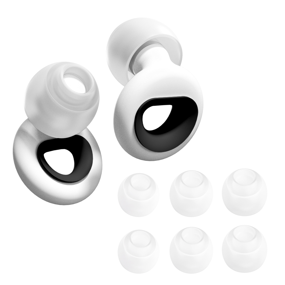 Swim Cap Silicone - Soft Waterproof Silicone Earplugs with Caps