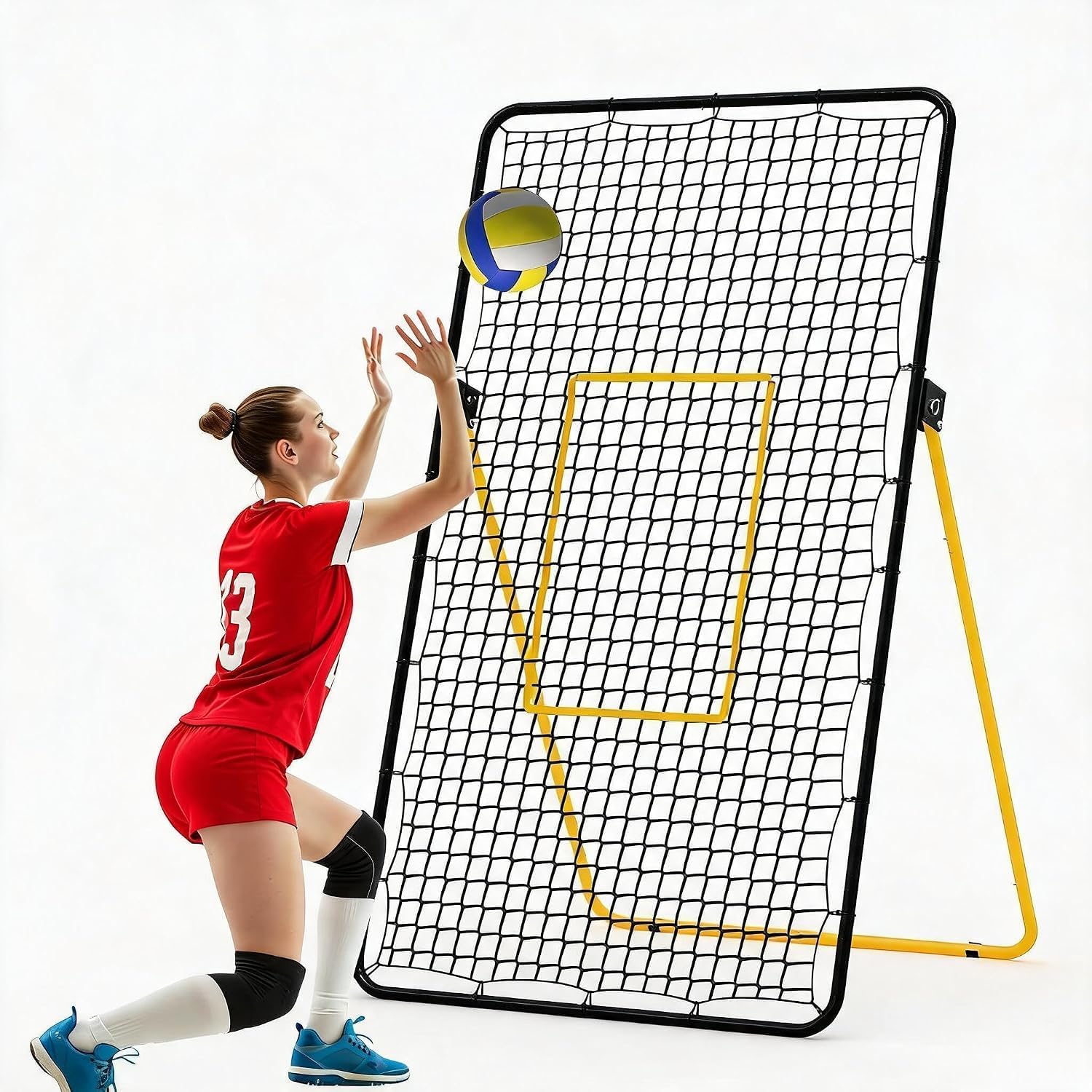 7x4ft Volleyball Return Net He - Sports Equipment Volleyball ulasan dan harga