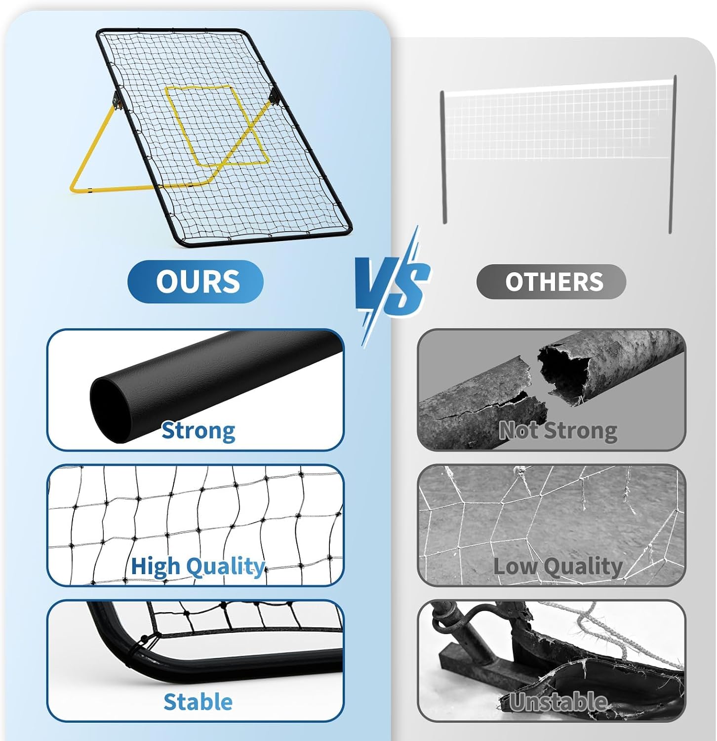 7x4ft Volleyball Return Net He - Sports Equipment Volleyball ulasan dan harga