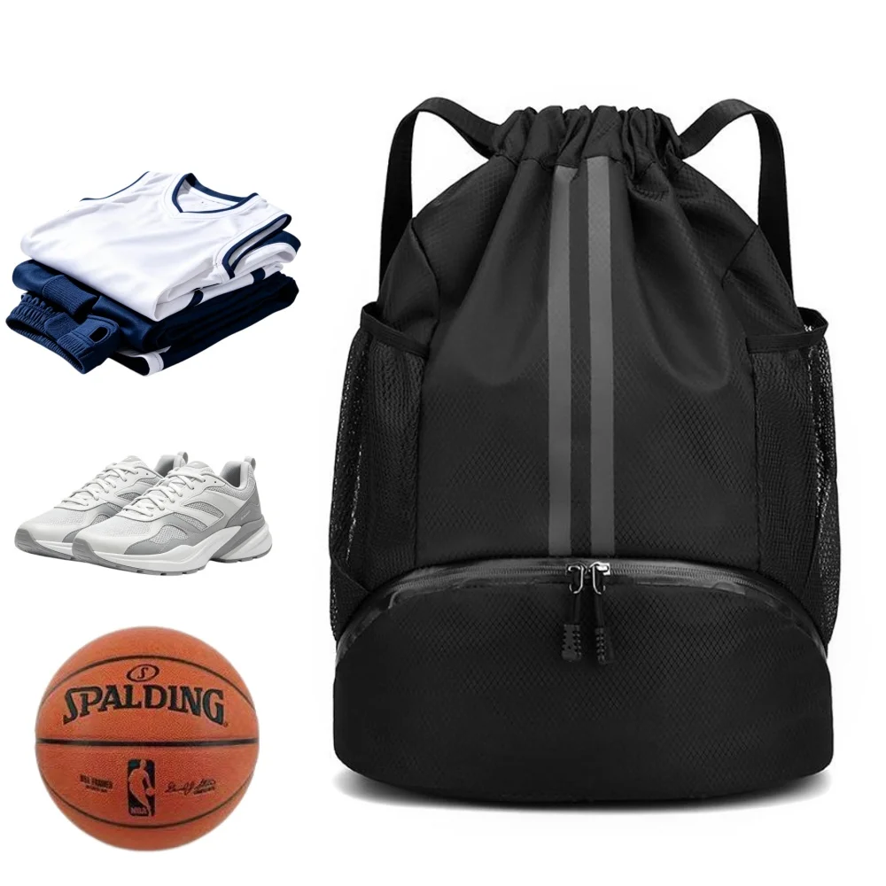 Drawstring Sports Backpack,Lig - Sports Equipment Bag ulasan dan harga