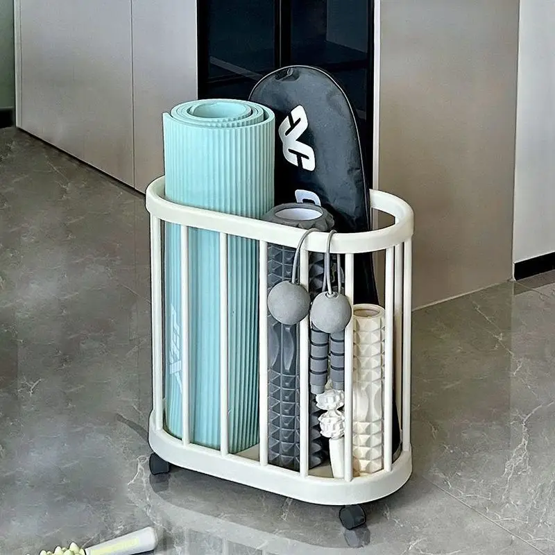 Yoga Storage Basket Yoga Mat S - Sports Equipment Cart ulasan dan harga
