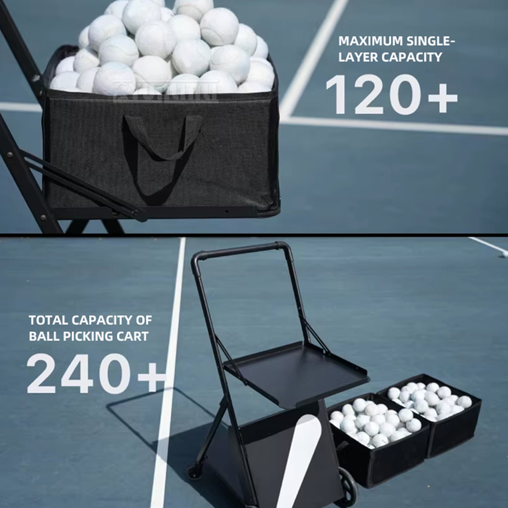 Portable Tennis ball picking m - Sports Equipment Cart ulasan dan harga