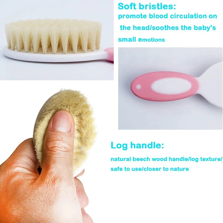 Baby Hair Brush Set for Newbor - Swim Cap Silicone ulasan dan harga