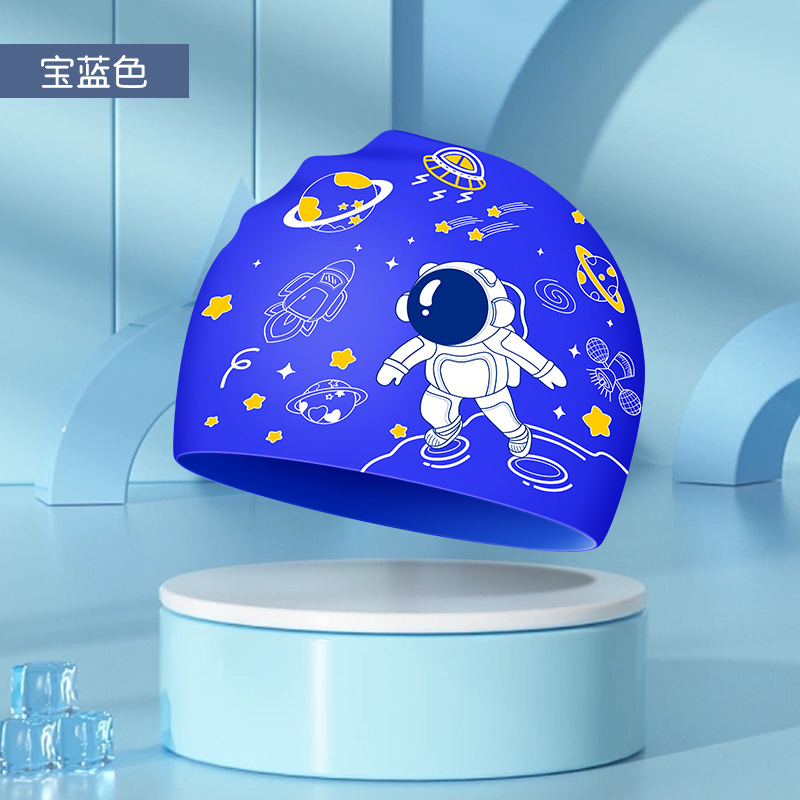 Kids Boys Girls Swim Cap High  - Swim Cap Silicone ulasan dan harga