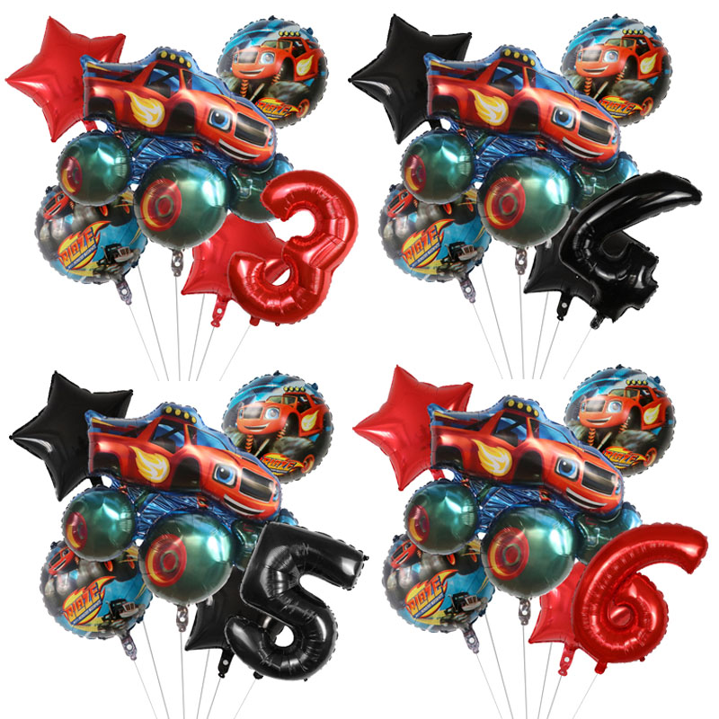 1set Blaze Monster Foil Balloo - Sports Equipment For Schools ulasan dan harga