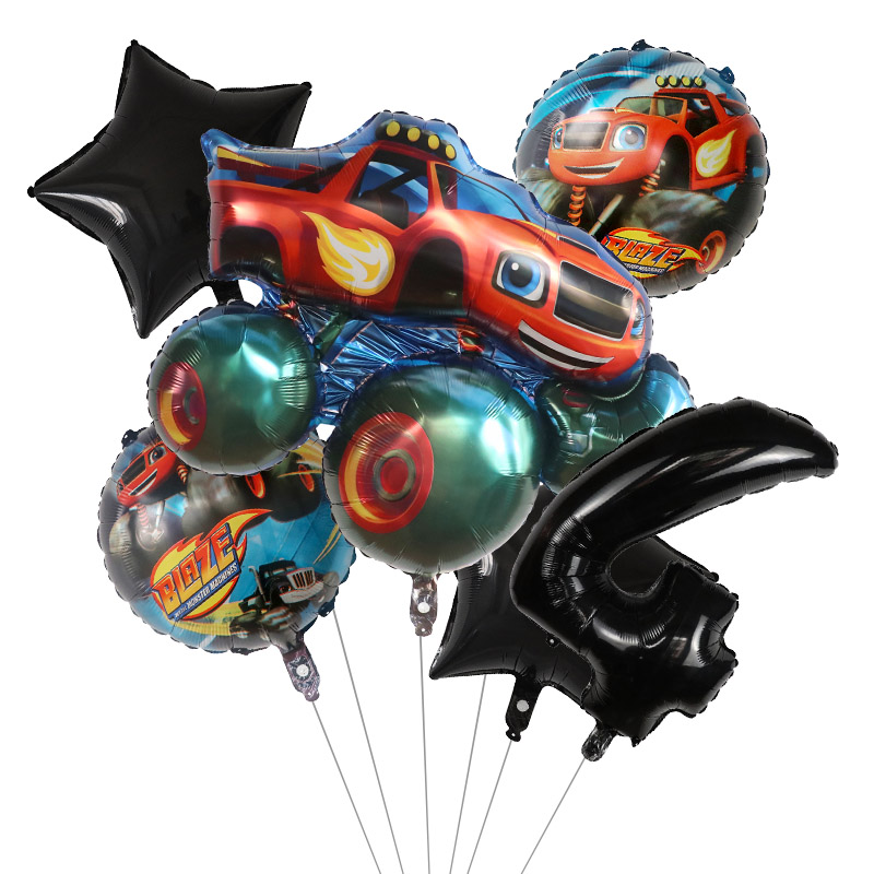 1set Blaze Monster Foil Balloo - Sports Equipment For Schools ulasan dan harga