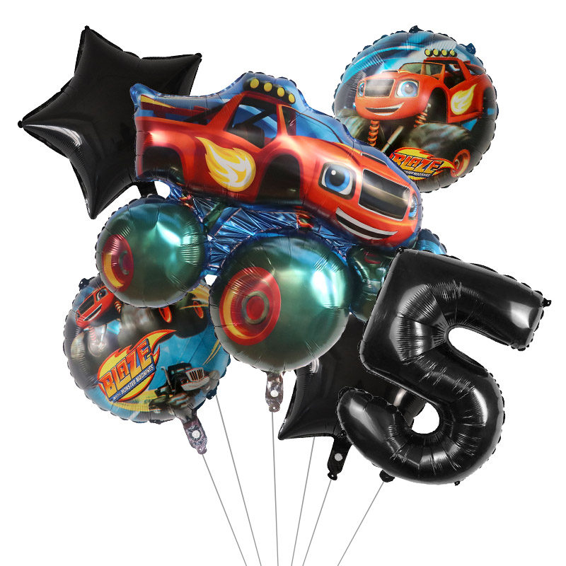 1set Blaze Monster Foil Balloo - Sports Equipment For Schools ulasan dan harga