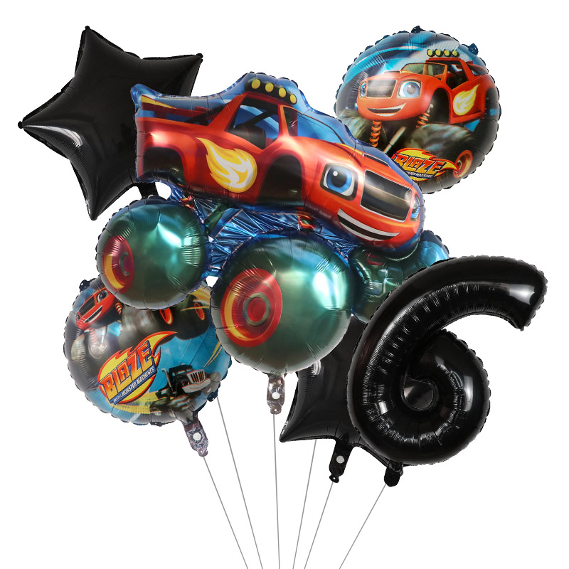 1set Blaze Monster Foil Balloo - Sports Equipment For Schools ulasan dan harga