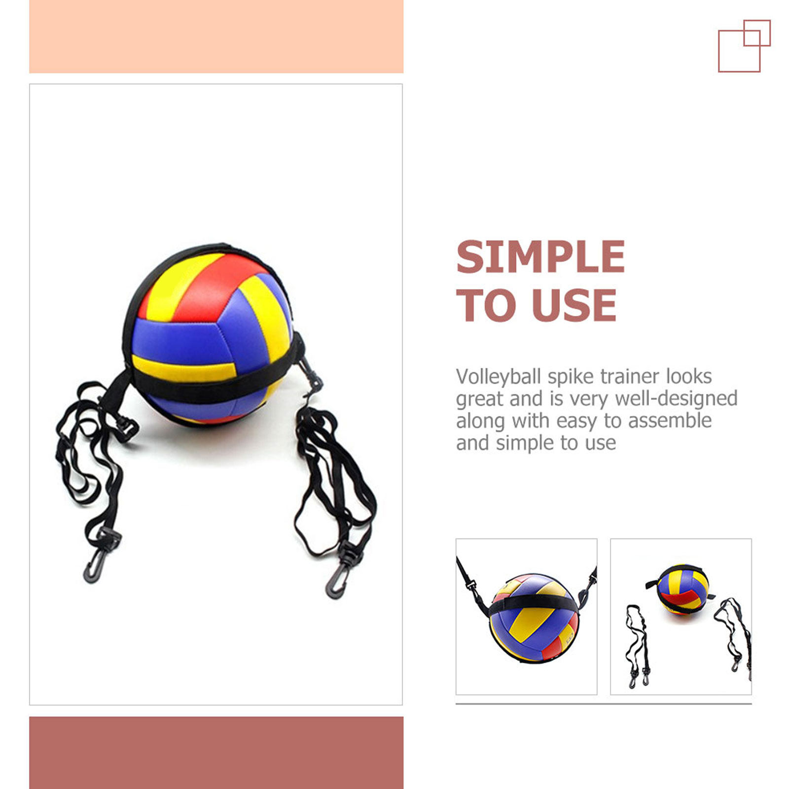 1Set Volleyball Spike Trainer  - Sports Equipment Volleyball ulasan dan harga