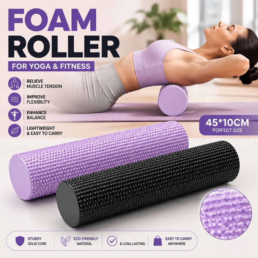 Yoga Foam Roller EVA High Dens - Sports Equipment For Schools ulasan dan harga