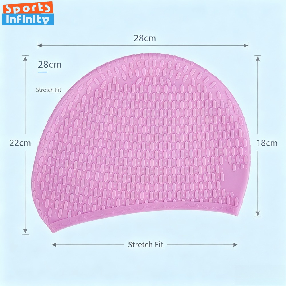 Adult Silicone Swim Cap for Wo - Swim Cap Silicone ulasan dan harga