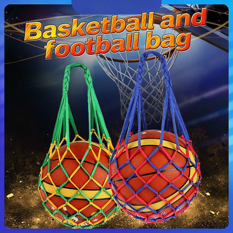 1Pcs Football Net Bag Nylon Bo - Sports Equipment Volleyball ulasan dan harga
