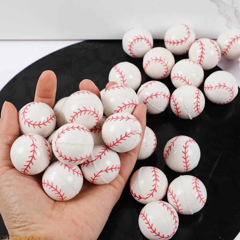 10Pcs 29mm Baseball Bouncy Bal - Sports Equipment For Schools ulasan dan harga