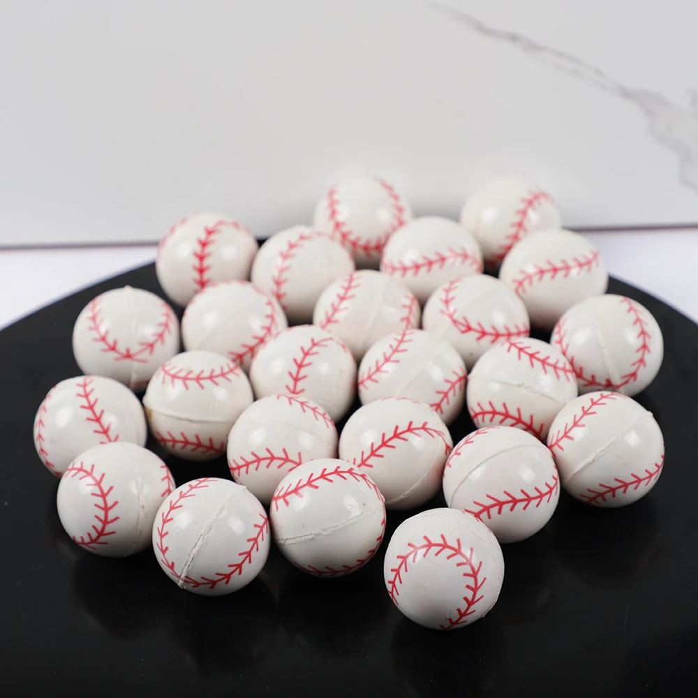 10Pcs 29mm Baseball Bouncy Bal - Sports Equipment For Schools ulasan dan harga