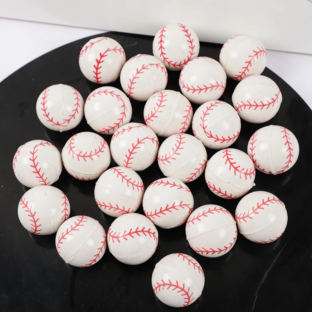 10Pcs 29mm Baseball Bouncy Bal - Sports Equipment For Schools ulasan dan harga