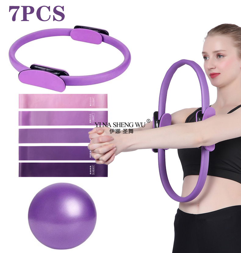 7Pcs Pilates Equipment For Hom - Sports Equipment For Schools ulasan dan harga