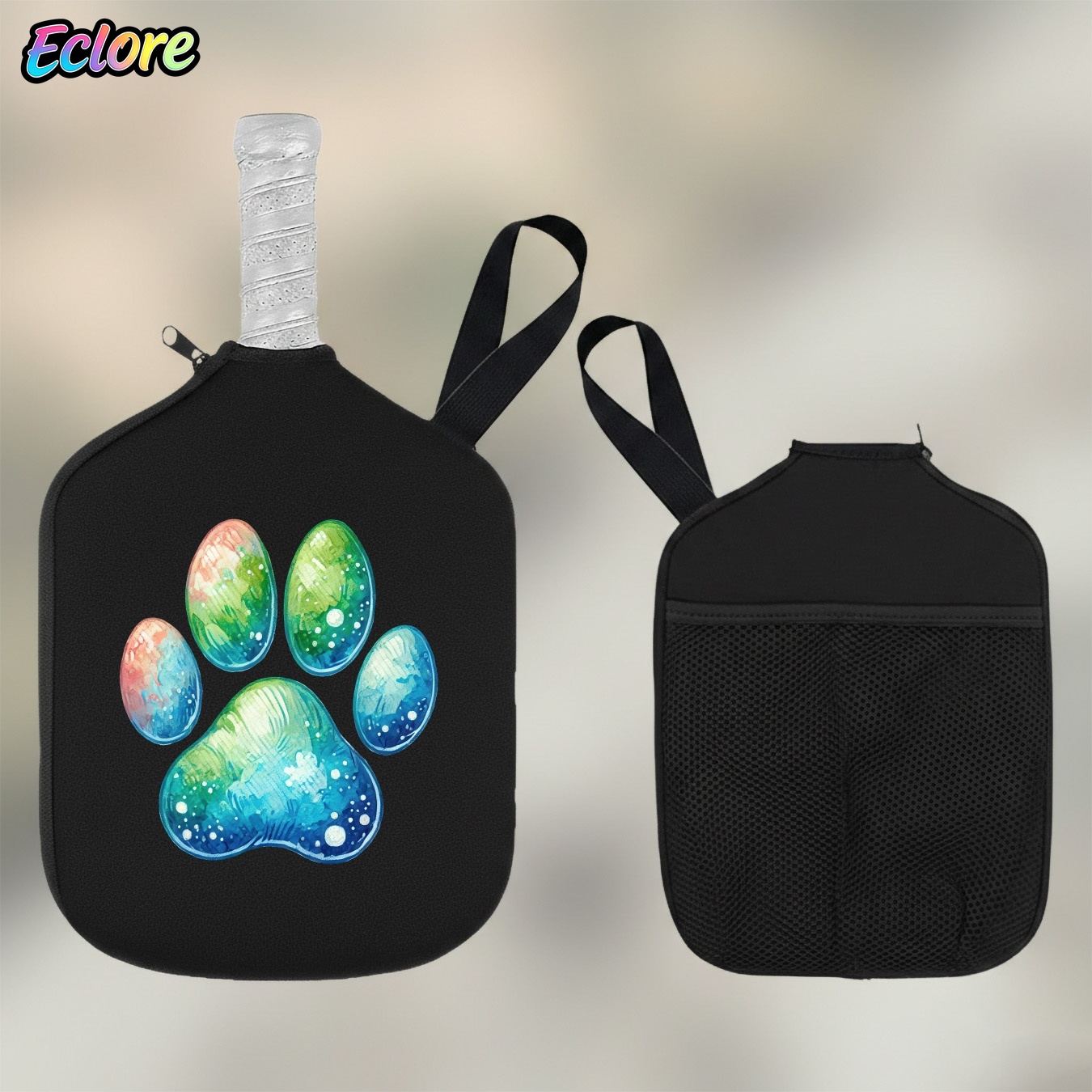 Watercolor Gradient Cat Paw Pr - Sports Equipment Bag ulasan dan harga