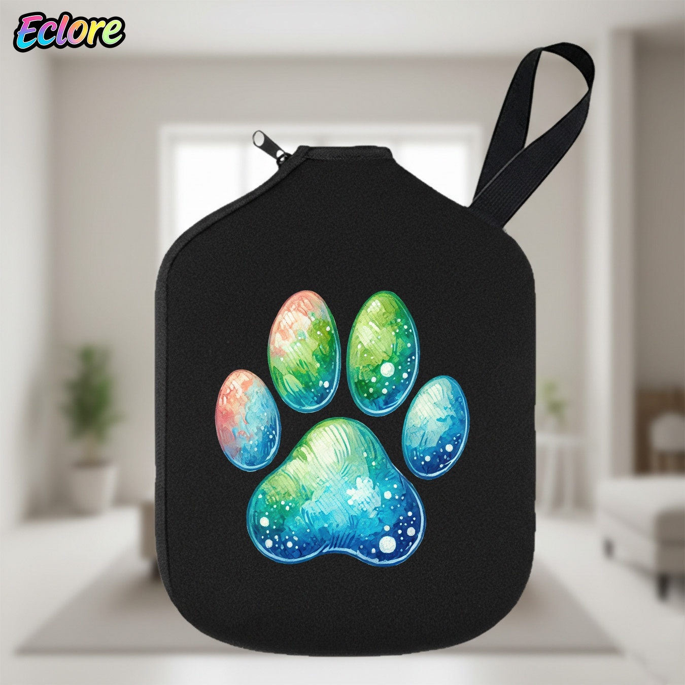 Watercolor Gradient Cat Paw Pr - Sports Equipment Bag ulasan dan harga